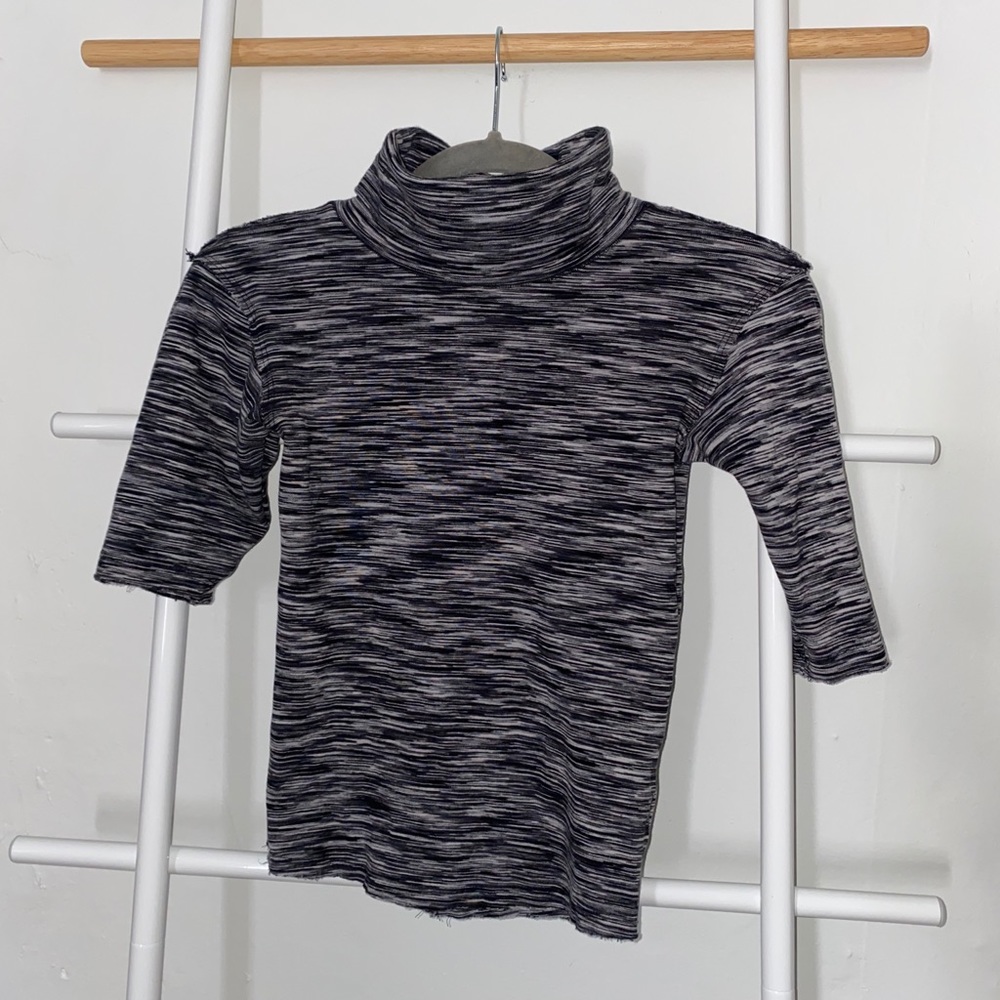 FREE PEOPLE - short sleeve turtle neck